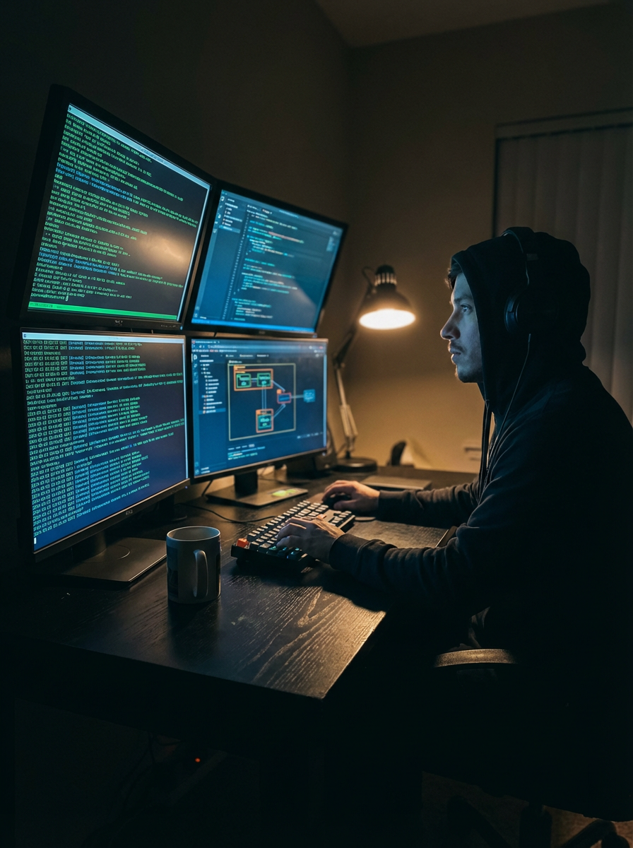 DevOps engineer at terminal setup